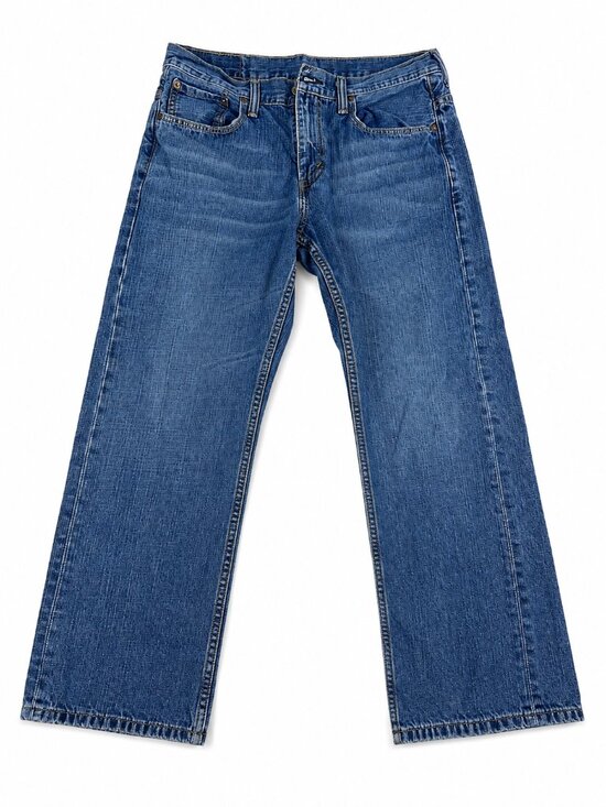 Levi's Other - Levi's 569 Loose Straight Jeans Men's 32x30 Medium Wash Blue Denim Red Tab